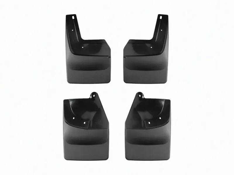 Weathertech 2022 Chevrolet Silverado 1500 Zr2 No Drill Mudflaps - Black 1