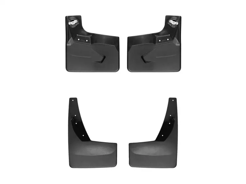 Weathertech 2022 Ford Expedition Max No Drill Mudflaps - Black 1