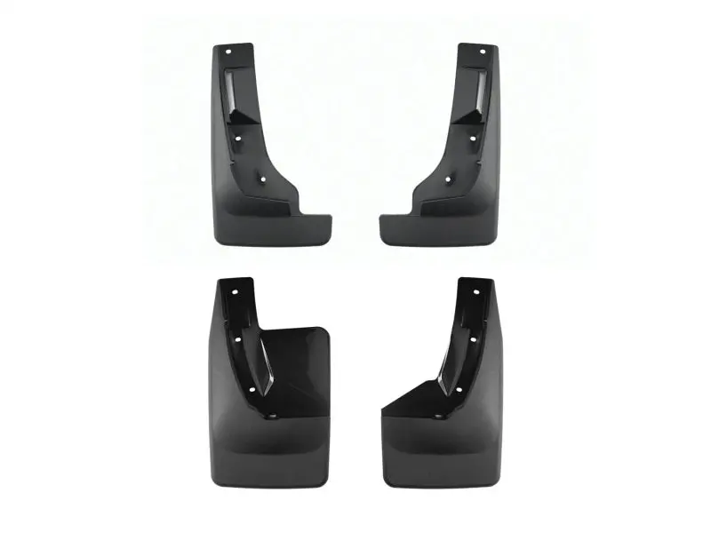 Weathertech 2022 Ford Maverick (Incl. Hybrid) Front/Rear No Drill Mudflaps - Black 1