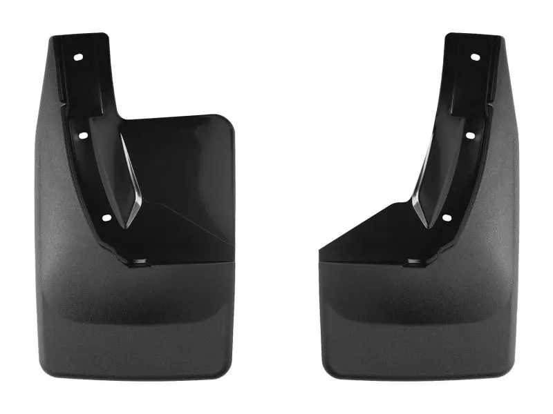 Weathertech 2022 Ford Maverick (Incl. Hybrid) Rear No Drill Mudflaps - Black 1