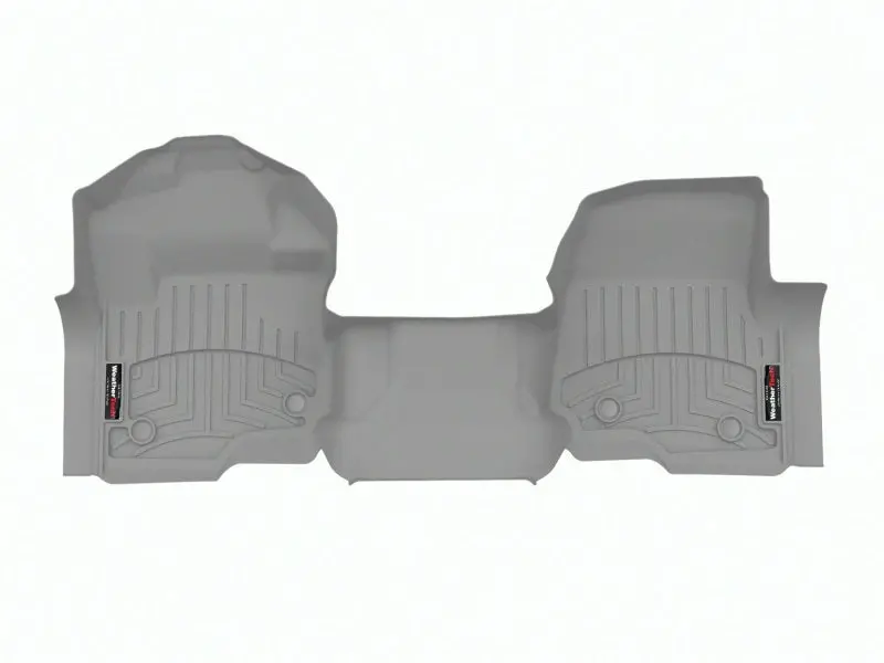 Weathertech 2023 Ford Superduty Supercab (1St Row Console/Bench Carpeted) 1St Row Floorliner - Grey 1