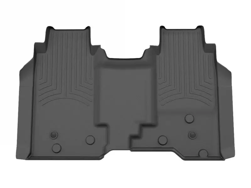 Weathertech 2024 Chevrolet Silverado Ev Rear Floorliner For Vinyl Floors - Black 1