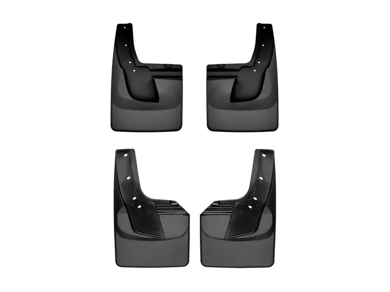 Weathertech 2025 Dodge Ram 1500 No Drill Front & Rear Mudflaps - Black 1