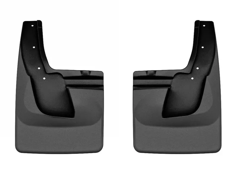 Weathertech 2025 Dodge Ram 1500 No Drill Rear Mudflaps - Black 1