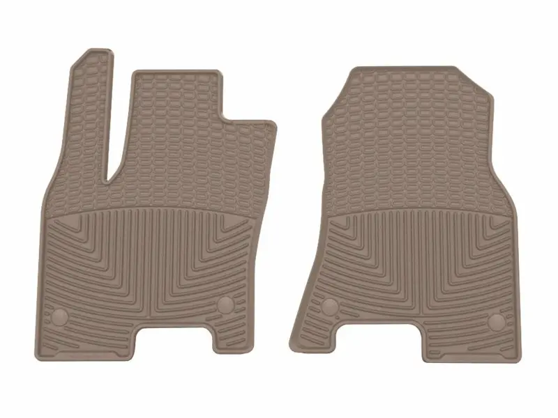 Weathertech 2025 Ram Truck 1500 (Incl. Rho) Cc/Qc (No Vinyl) Front All-Weather Floor Mats - Tan 1