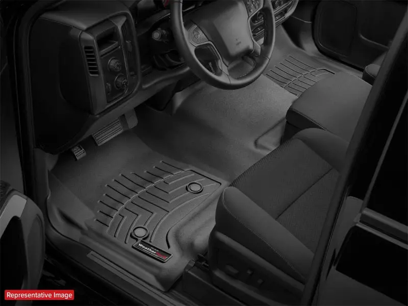 Weathertech 2026 Hyundai Palisade Hybrid Rear Floorliner - Black 1