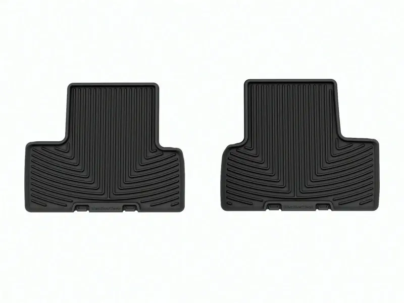 Weathertech 21-22 Ford Bronco 2Dr. Rear Rubber Mats - Black 1