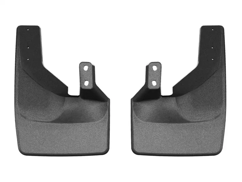 Weathertech 21-22 Ford Bronco Rear No Drill Mudflaps - Black 1
