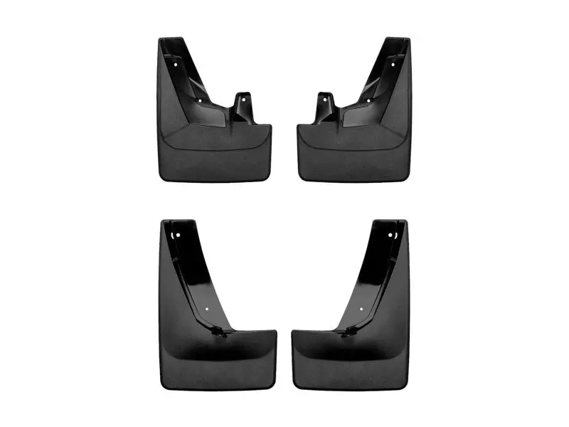 Weathertech 21-23 Chevrolet Suburban No Drill Mudflaps - Black 1