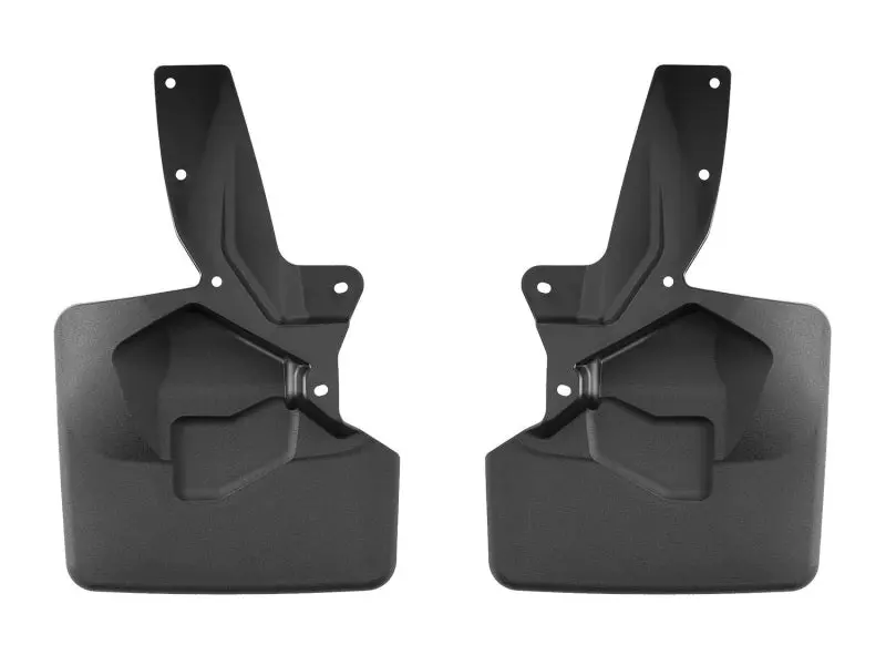 Weathertech 21-23 Ford Bronco (225/265/285 Width Tire Sizes) Front No Drill Mudflaps - Black 1