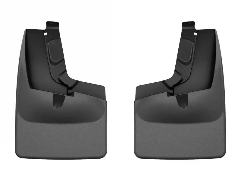 Weathertech 21-23 Ford Ranger (Tremor Pkg.) No Drill Rear Mudflaps - Black 1