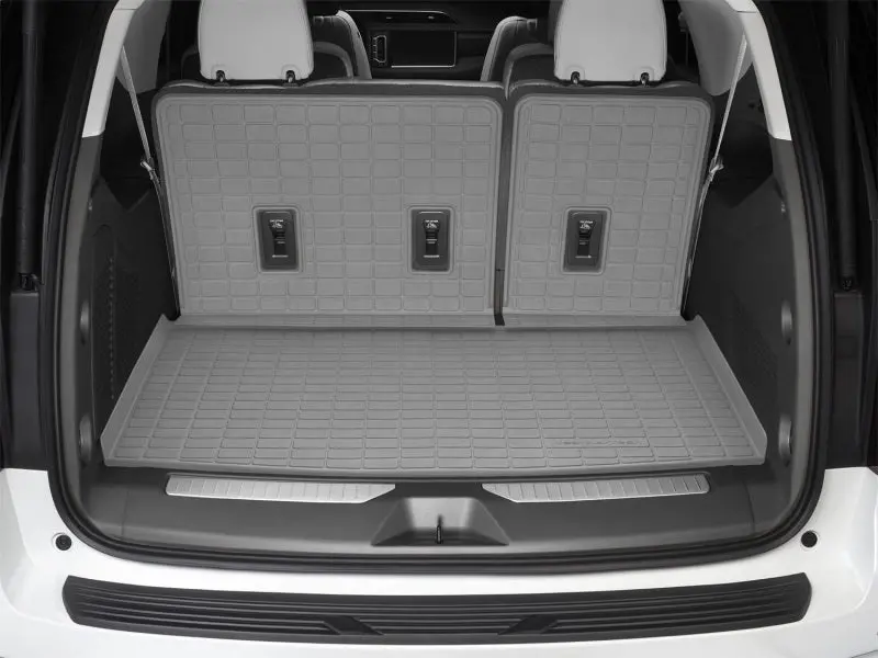 Weathertech 21-23 Gmc Yukon Xl / Yukon Denali Xl & Chevrolet Suburban Seatback Cargo Liner Hp - Grey 2