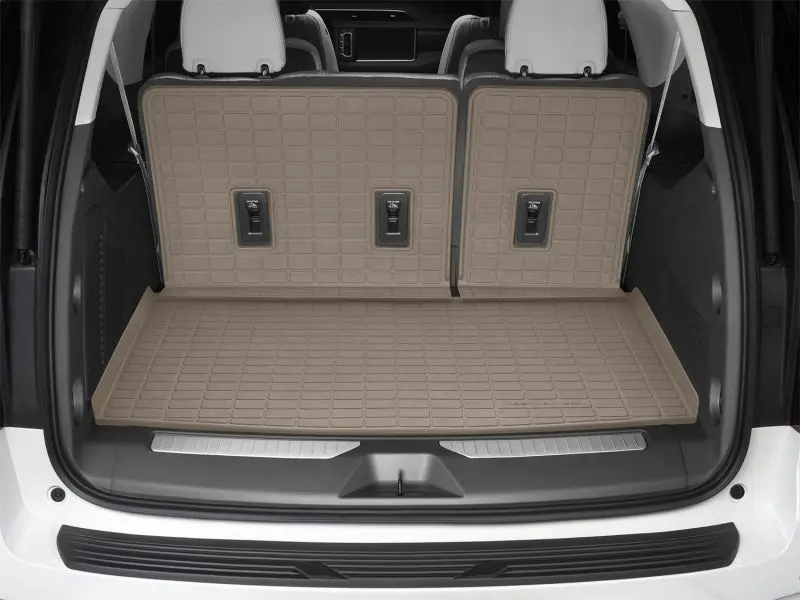 Weathertech 21-23 Gmc Yukon Xl / Yukon Denali Xl & Chevrolet Suburban Seatback Cargo Liner Hp - Tan 2