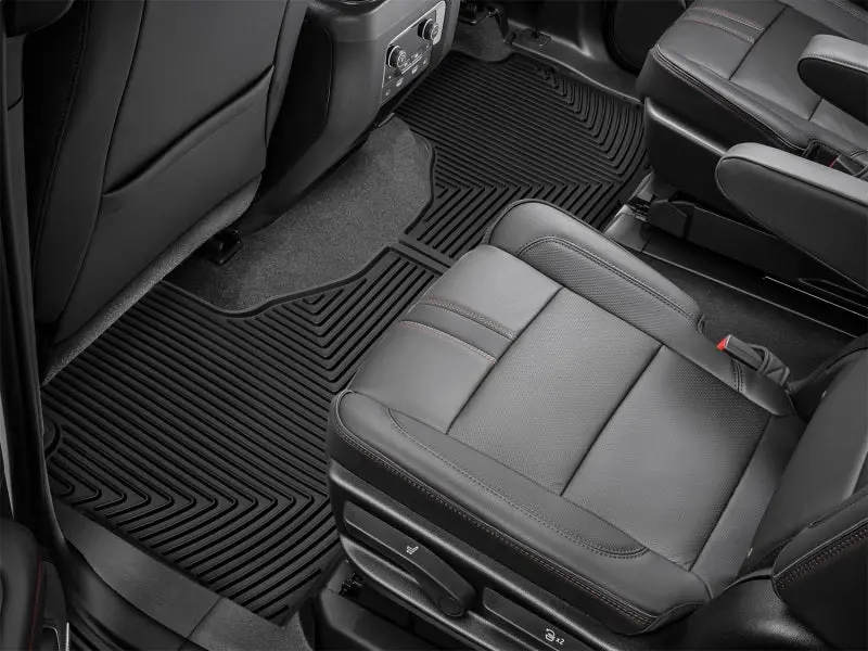 Weathertech 21+ Cadillac Escalade Rear Rubber Mats - Black 2