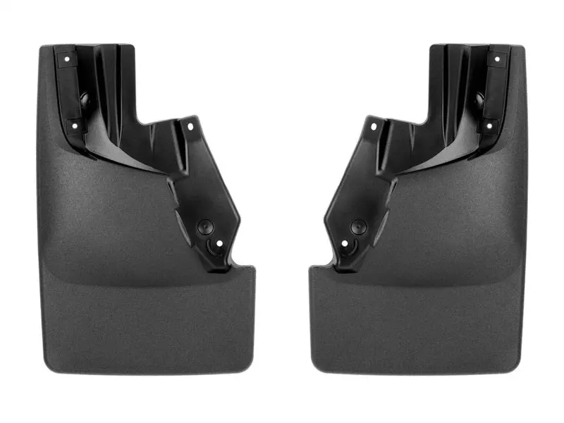 Weathertech 22-23 Ford Bronco Raptor (Excl. Sport Models) No Drill Mudflaps Front Pair - Black 1
