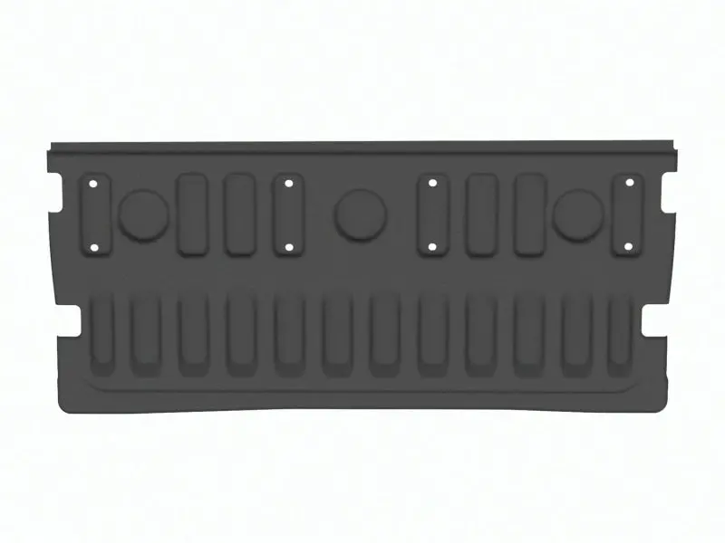 Weathertech 22-23 Ford Maverick (Incl. Hybrid) Techliner - Black 1