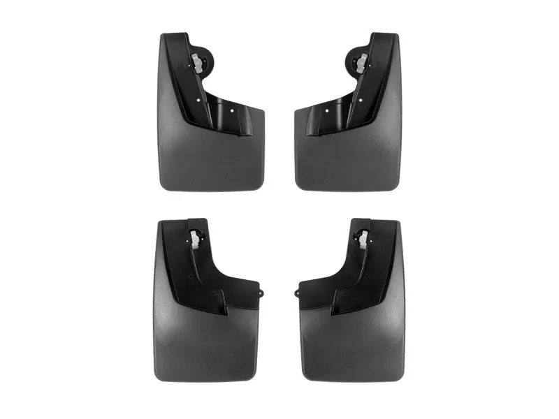 Weathertech 23-24 Chevrolet Colorado No Drill Mudflaps -Black 1