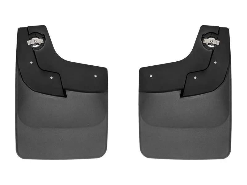 Weathertech 23-24 Chevrolet Colorado Rear No Drill Mudflaps ( W/Factory Flares) 1