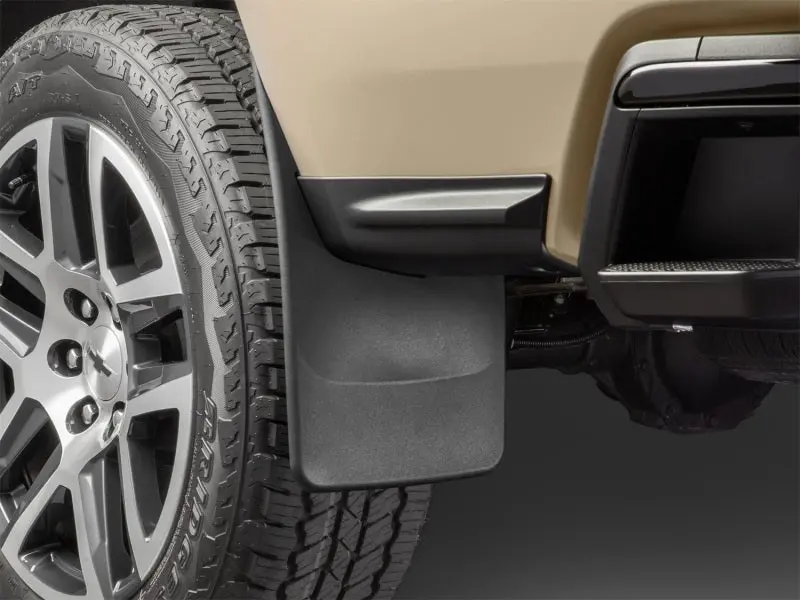 Weathertech 23 Chevrolet Colorado No Drill Mudflaps Rear -Black 2