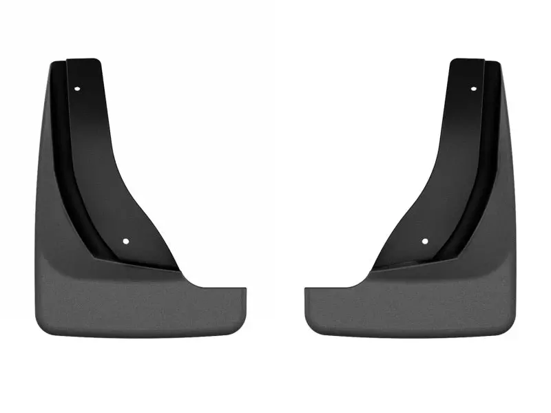Weathertech 24-25 Chevrolet Trax No Drill Front Mudflaps - Black 1