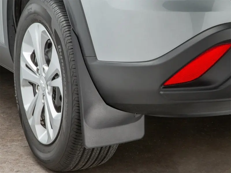 Weathertech 24-25 Chevrolet Trax No Drill Rear Mudflaps - Black 2