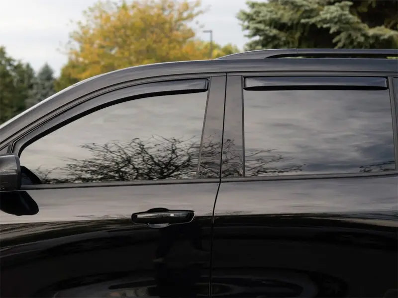 Weathertech 24-26 Chevrolet Traverse Front And Rear Side Window Deflectors - Dark Smoke 2