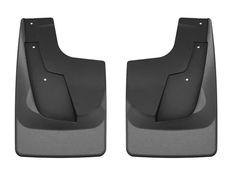 Weathertech 25-26 Dodge Ram 1500 Rear No Drill Rear Mudflaps - Black 1