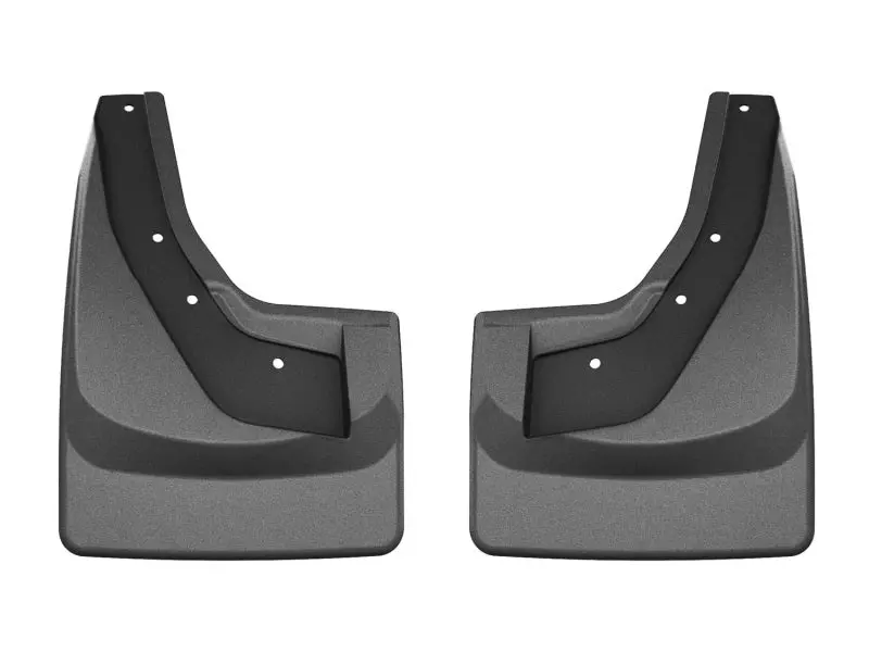 Weathertech 25-26 Dodge Ram 1500 Rho Rear No Drill Mudflaps - Black 1