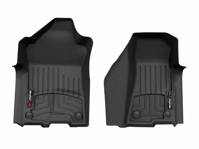 Weathertech 25-26 Ram Truck Crew Cab W/Vinyl Floors Front Floorliner - Black 1