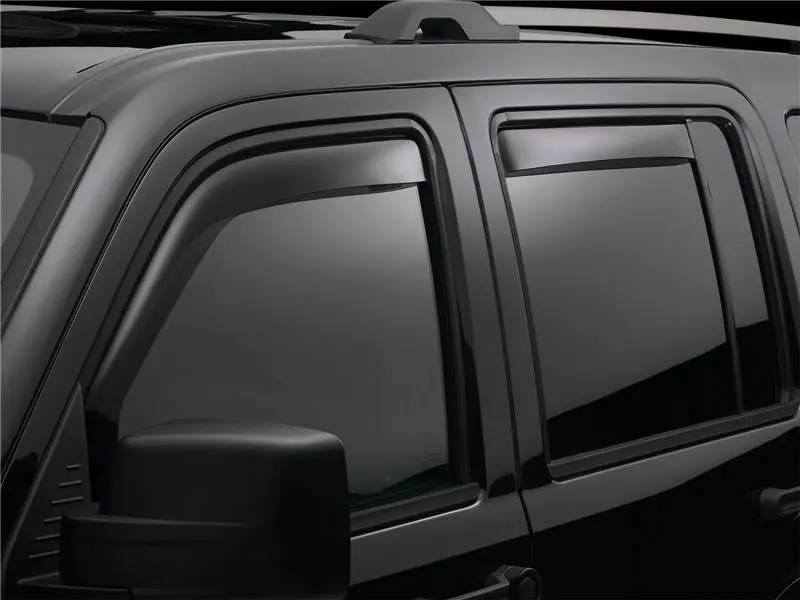 Weathertech 84-94 Chevrolet Blazer Front&Rear Side Window Deflectors - Dark Smoke 1