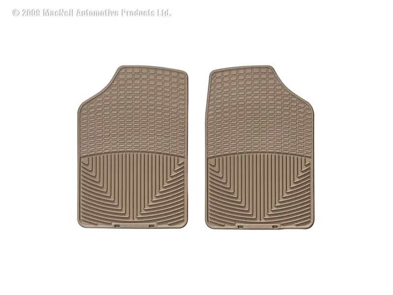 Weathertech 94 Lincoln Town Car Front Rubber Mats - Tan 1