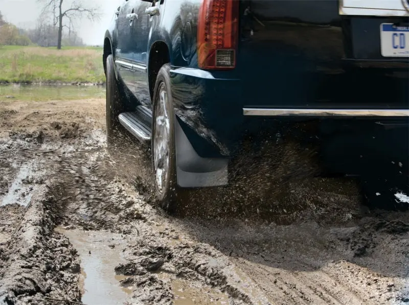 Weathertech 99-07 Ford F-Series Super Duty No Drill Mudflaps - Black 1