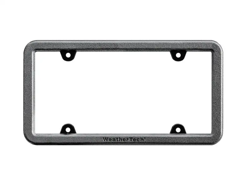 Weathertech Bumpframe Black Satin Textured Finish License Plate Frame 1
