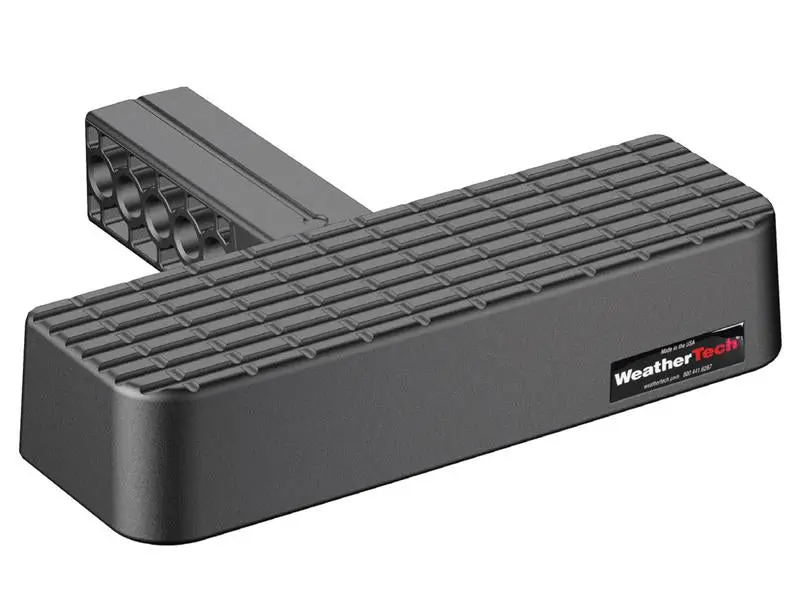 Weathertech Bumpstep Xl W/ Theft Deterrent Stainless Hardware - Black 1