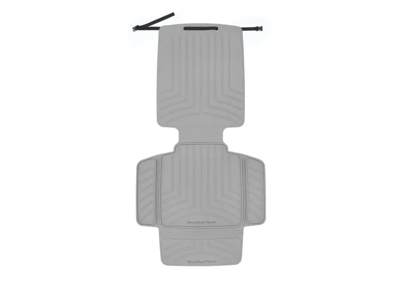 Weathertech Child Car Seat Protector W/Seat Back - Grey 1