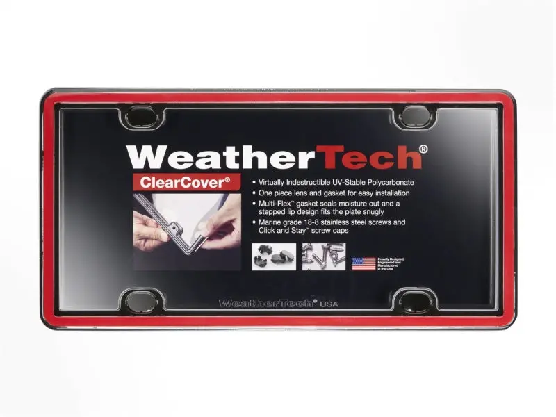 Weathertech Clearcover Frame Kit - Red 2