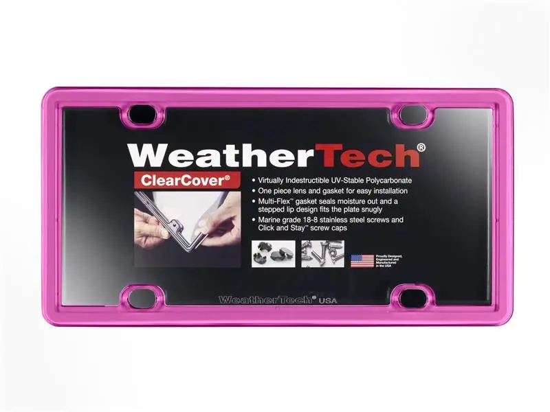 Weathertech Clearcover - Hot Pink 1