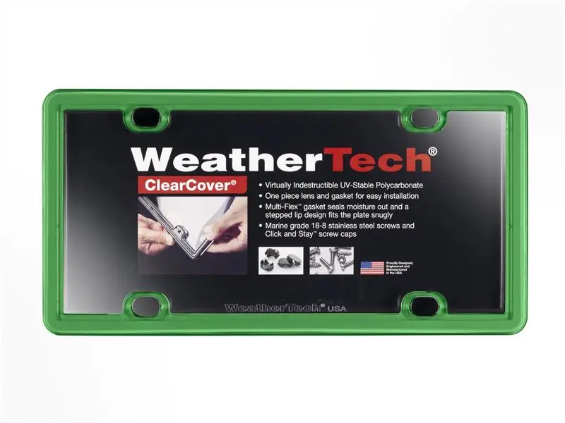 Weathertech Clearcover - Kelly Green 1