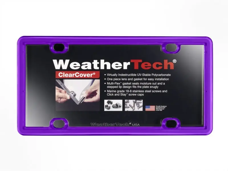 Weathertech Clearcover - Purple 1