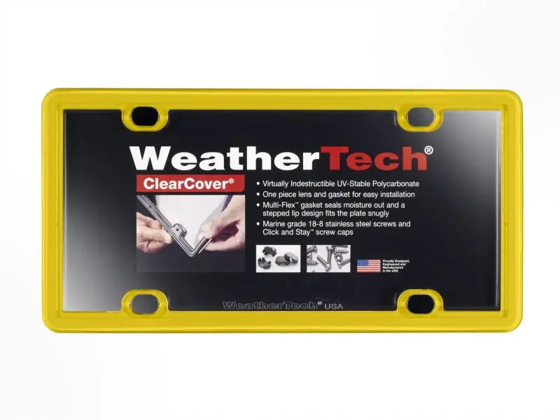 Weathertech Clearcover - Yellow 1