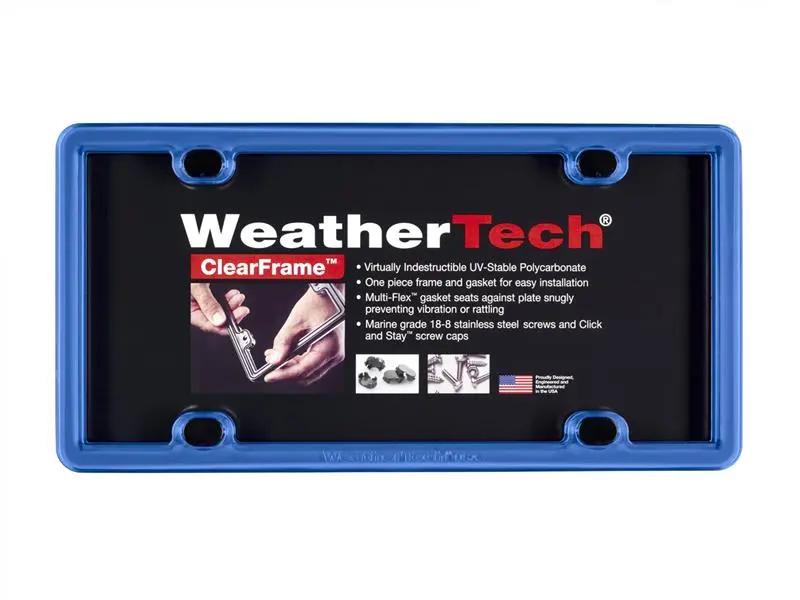 Weathertech Clearframe - Blue 1