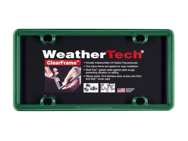 Weathertech Clearframe - Green 1