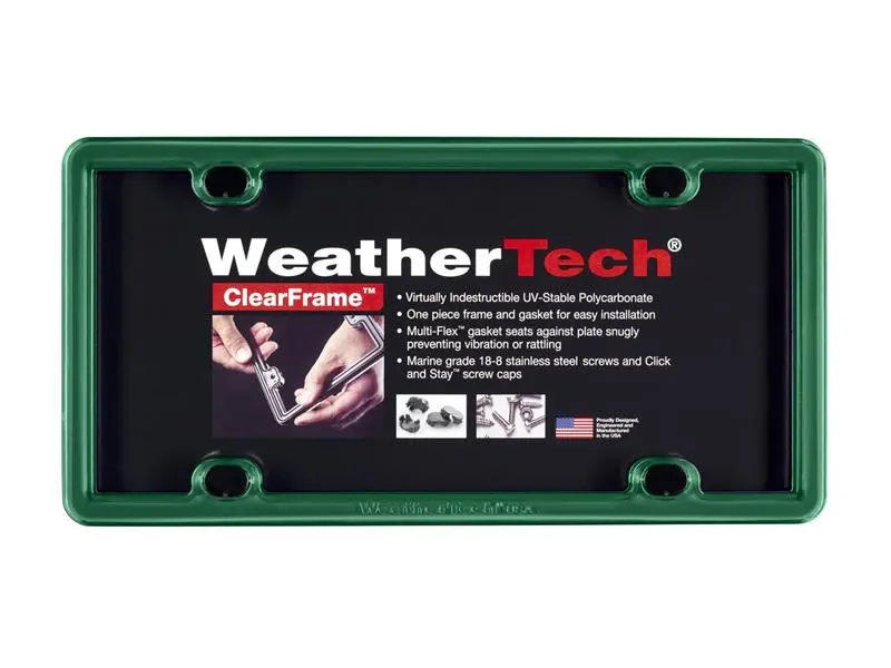 Weathertech Clearframe - Green 2