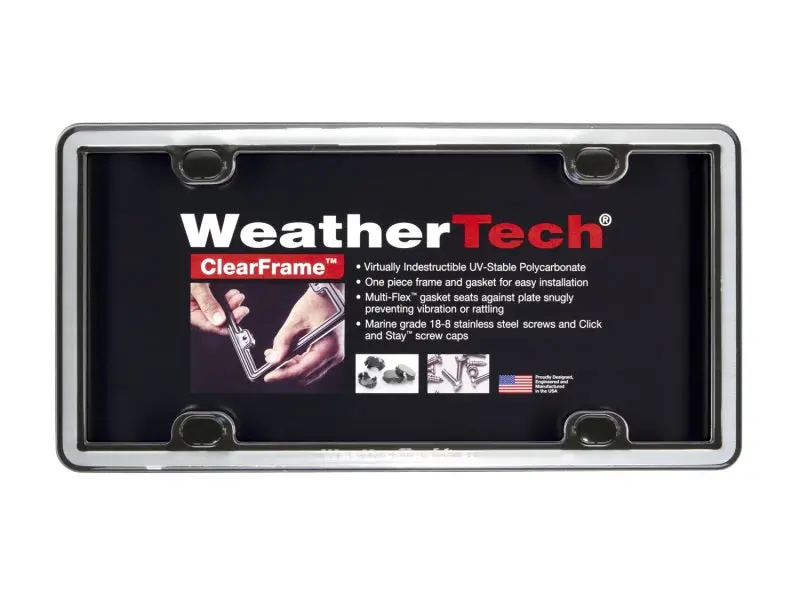Weathertech Clearframe Kit - Chrome 1