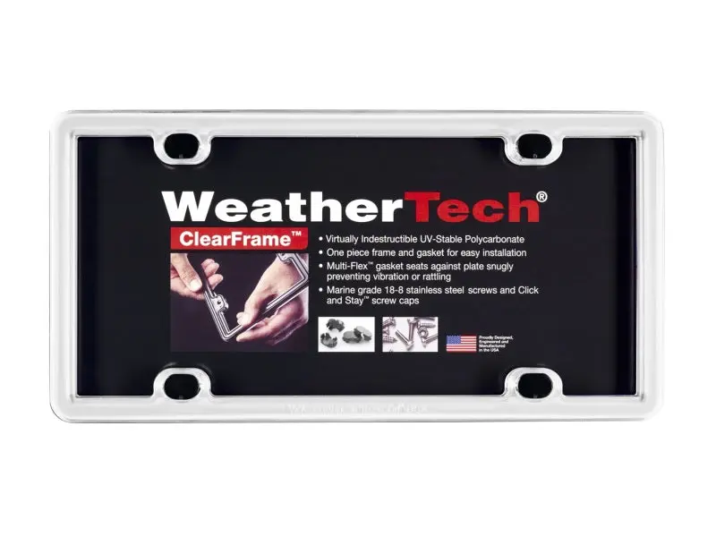 Weathertech Clearframe - White 2