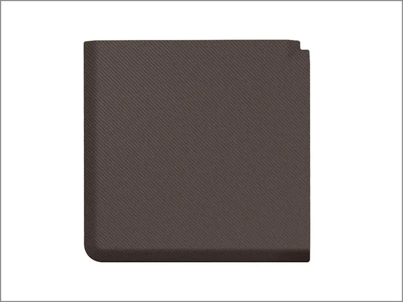 Weathertech Comfort Mat Connect Corner Mat 25 X 25In. Carbon Fiber - Cocoa 1