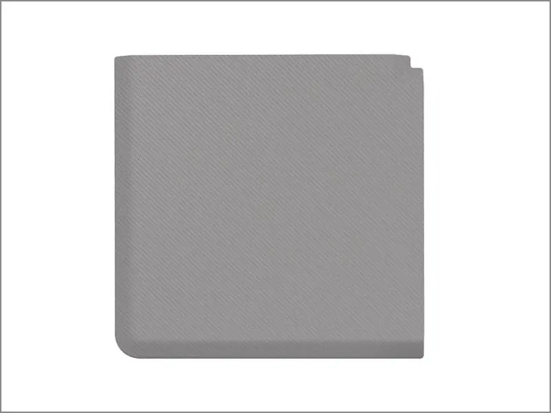 Weathertech Comfort Mat Connect Corner Mat 25 X 25In. Carbon Fiber - Grey 1