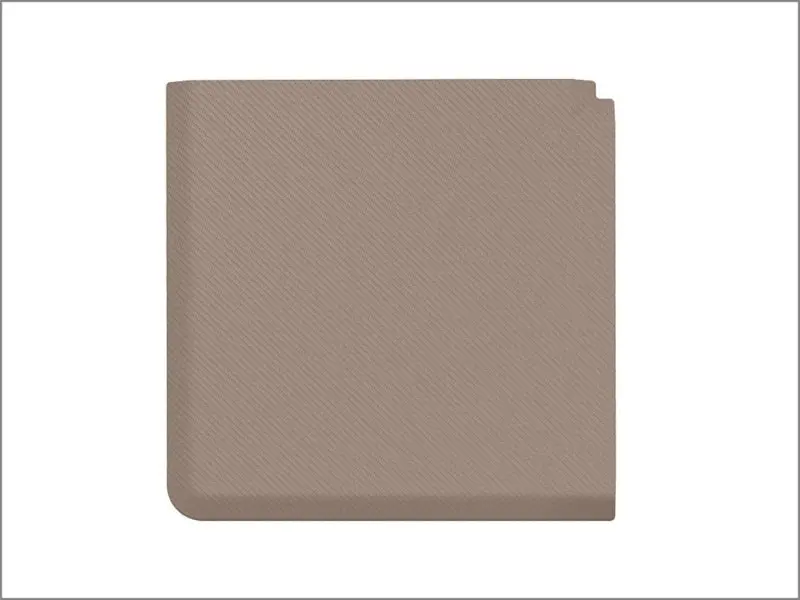 Weathertech Comfort Mat Connect Corner Mat 25 X 25In. Carbon Fiber - Tan 1