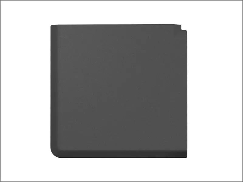 Weathertech Comfort Mat Connect Corner Mat 25 X 25In. Stone - Black 1