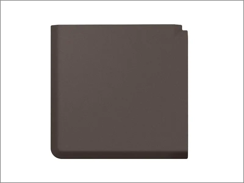 Weathertech Comfort Mat Connect Corner Mat 25 X 25In. Stone - Cocoa 1